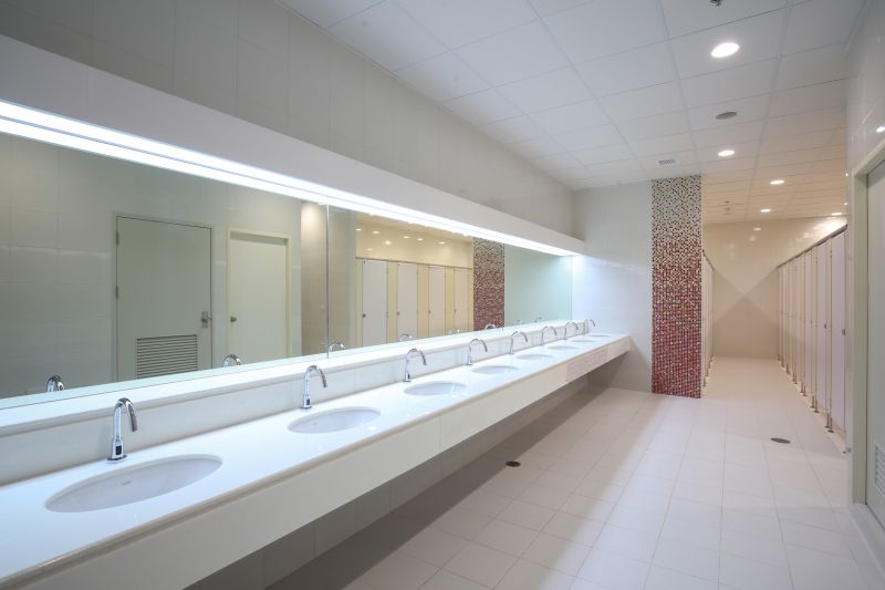 Modernized Restroom with Updated Fixtures
